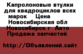 Капролоновые втулки для квадроциклов всех марок  › Цена ­ 1 600 - Новосибирская обл., Новосибирск г. Авто » Продажа запчастей   